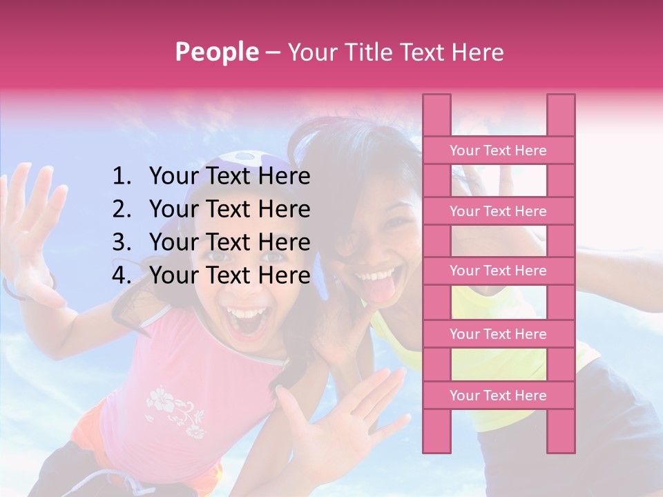 Elderly  Women PowerPoint Template