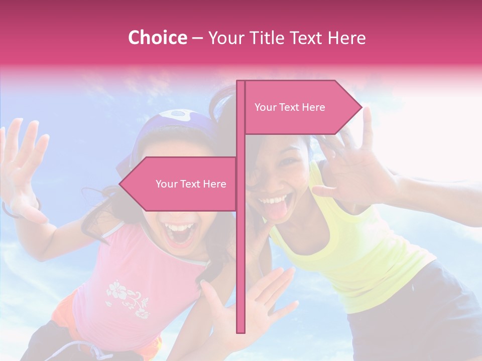 Elderly  Women PowerPoint Template