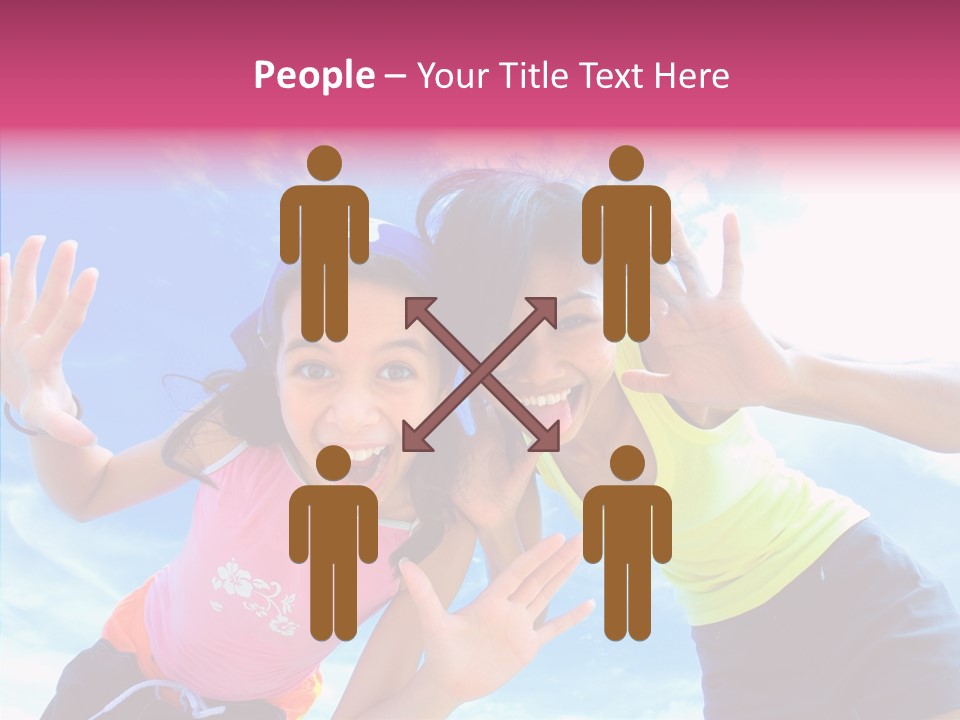 Elderly  Women PowerPoint Template