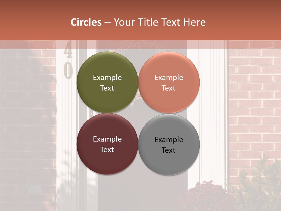 Grandmother Holding Hands Two PowerPoint Template