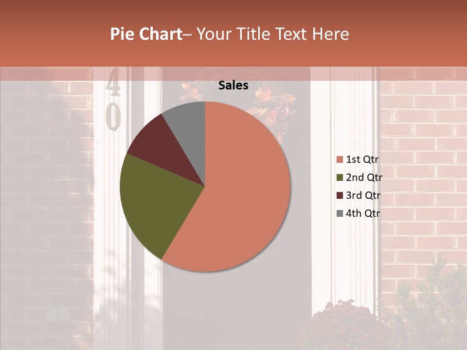 Grandmother Holding Hands Two PowerPoint Template