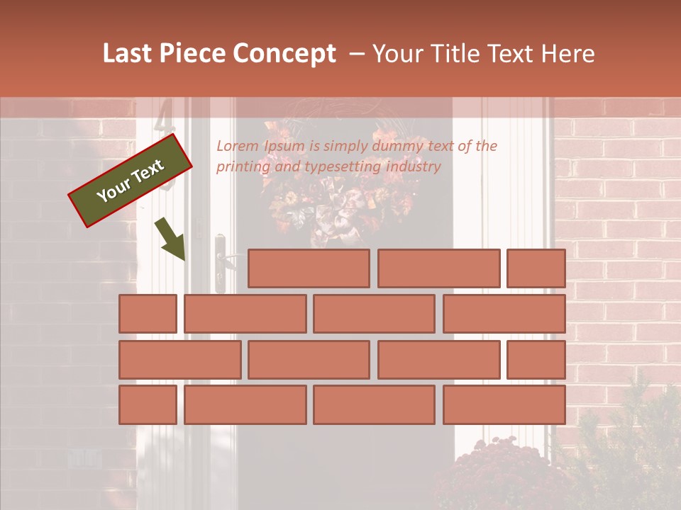 Grandmother Holding Hands Two PowerPoint Template