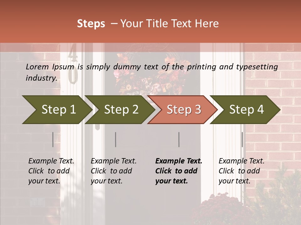 Grandmother Holding Hands Two PowerPoint Template