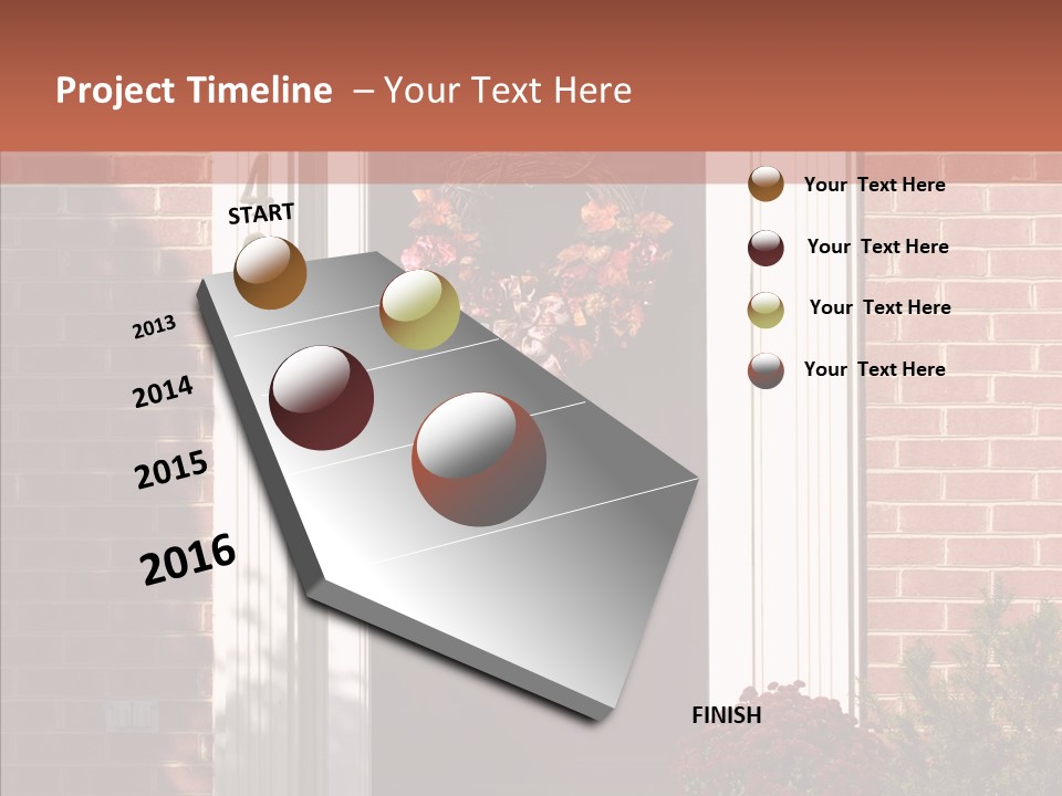 Grandmother Holding Hands Two PowerPoint Template