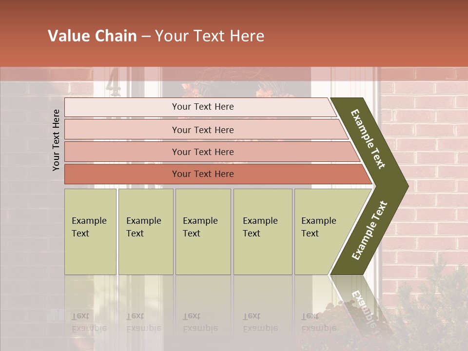 Grandmother Holding Hands Two PowerPoint Template