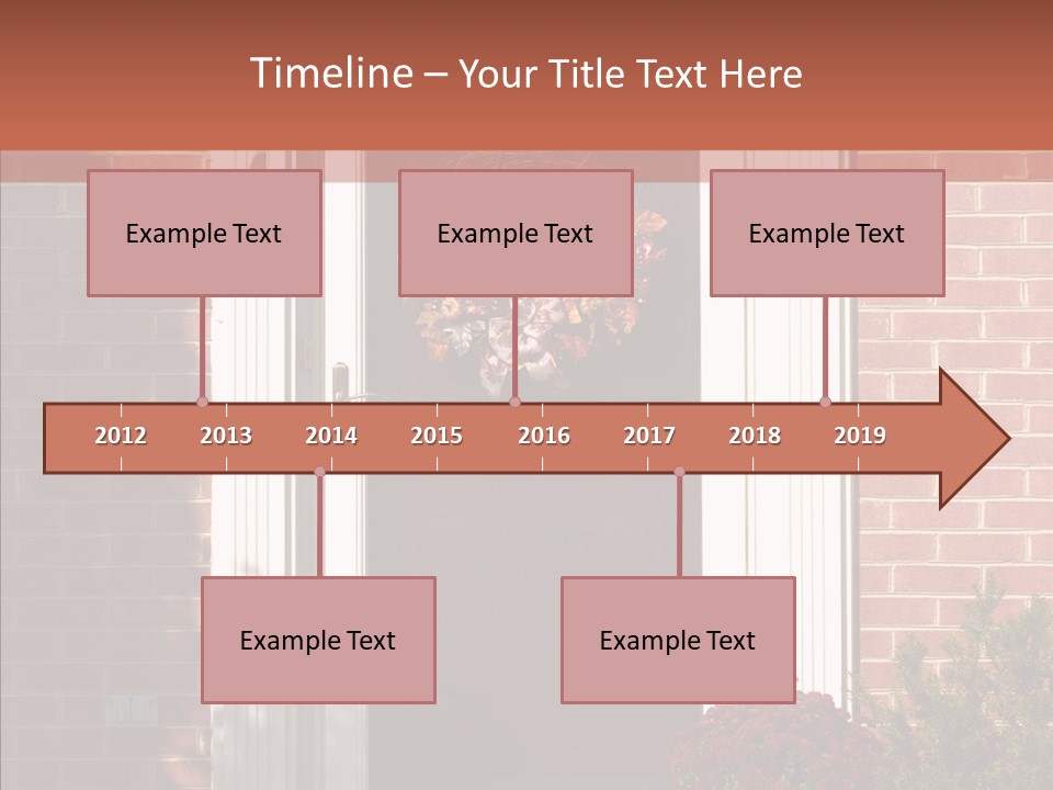 Grandmother Holding Hands Two PowerPoint Template