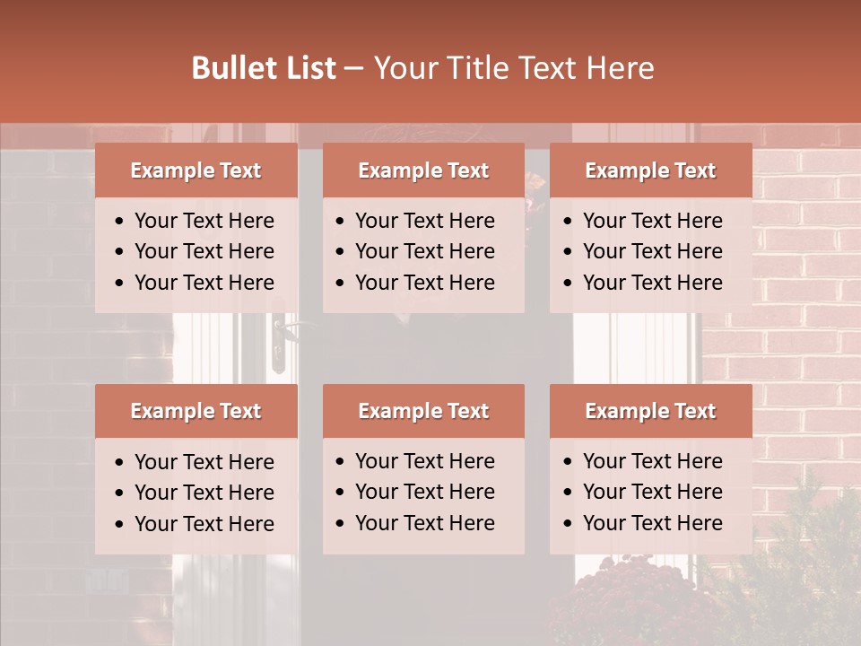 Grandmother Holding Hands Two PowerPoint Template