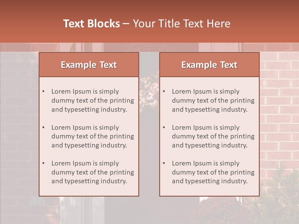 Grandmother Holding Hands Two PowerPoint Template