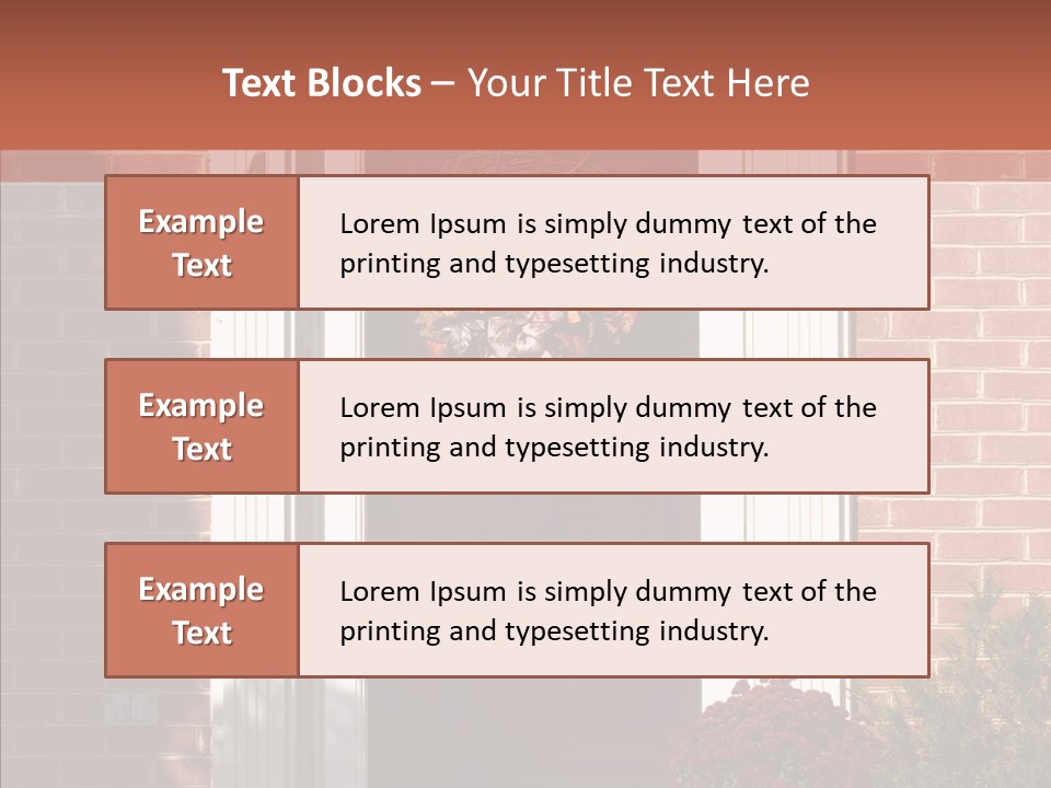 Grandmother Holding Hands Two PowerPoint Template