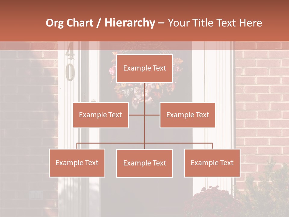 Grandmother Holding Hands Two PowerPoint Template