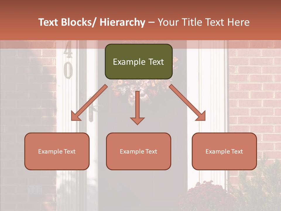 Grandmother Holding Hands Two PowerPoint Template