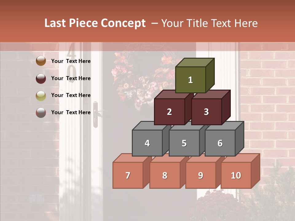 Grandmother Holding Hands Two PowerPoint Template