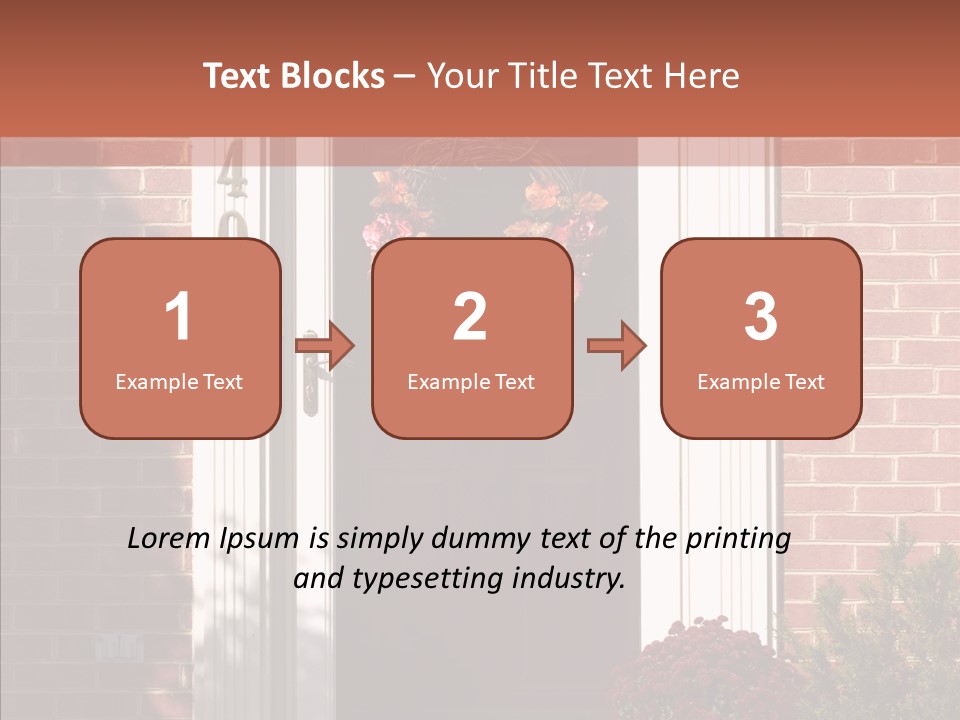 Grandmother Holding Hands Two PowerPoint Template