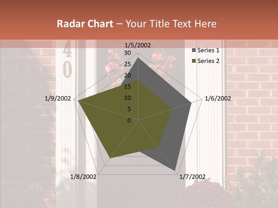Grandmother Holding Hands Two PowerPoint Template