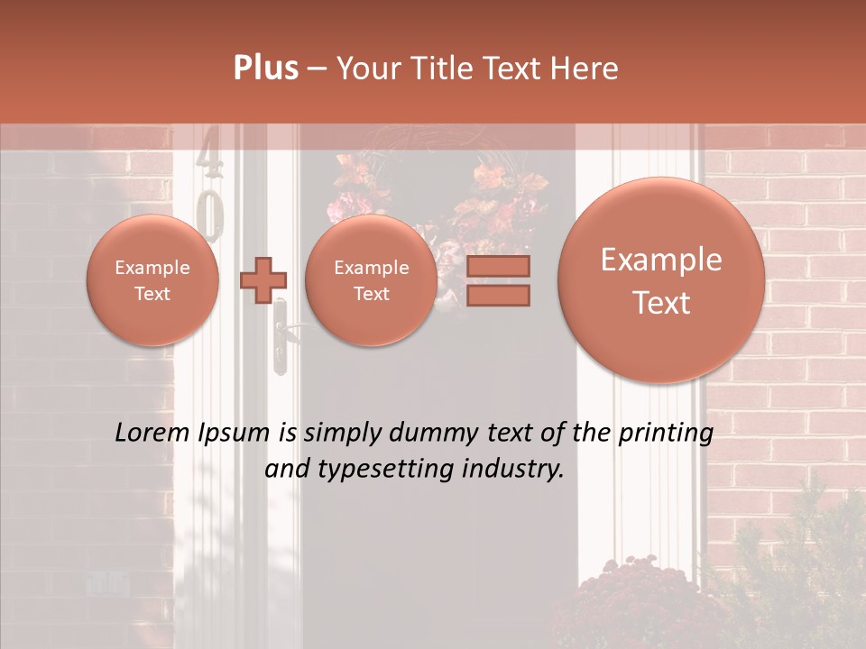 Grandmother Holding Hands Two PowerPoint Template