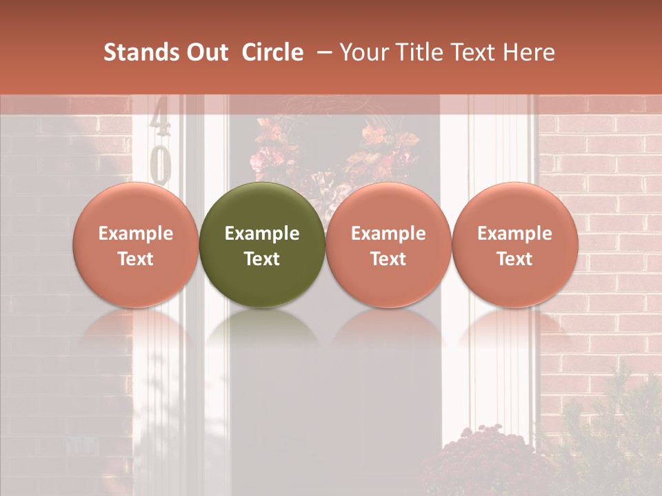 Grandmother Holding Hands Two PowerPoint Template