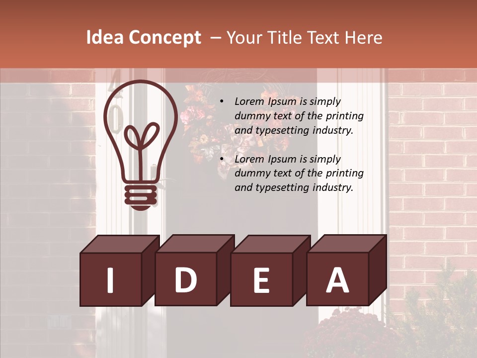 Grandmother Holding Hands Two PowerPoint Template