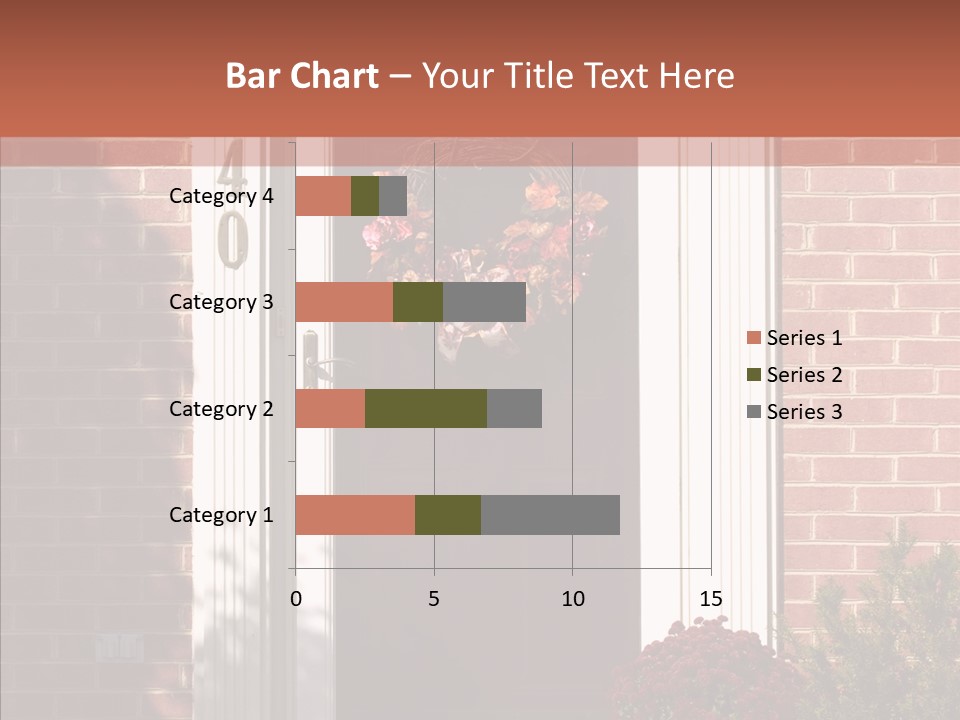 Grandmother Holding Hands Two PowerPoint Template