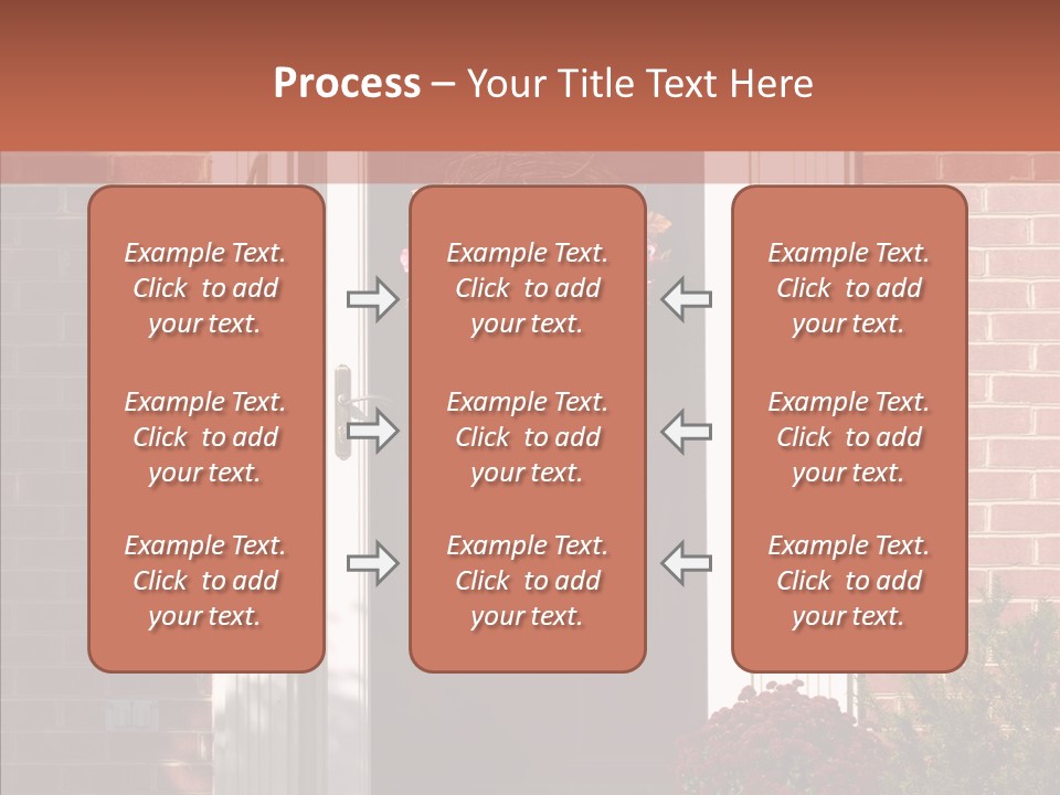 Grandmother Holding Hands Two PowerPoint Template