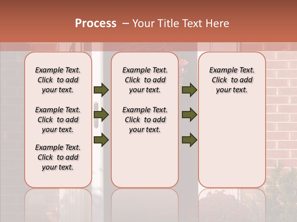 Grandmother Holding Hands Two PowerPoint Template