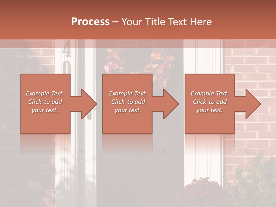 Grandmother Holding Hands Two PowerPoint Template