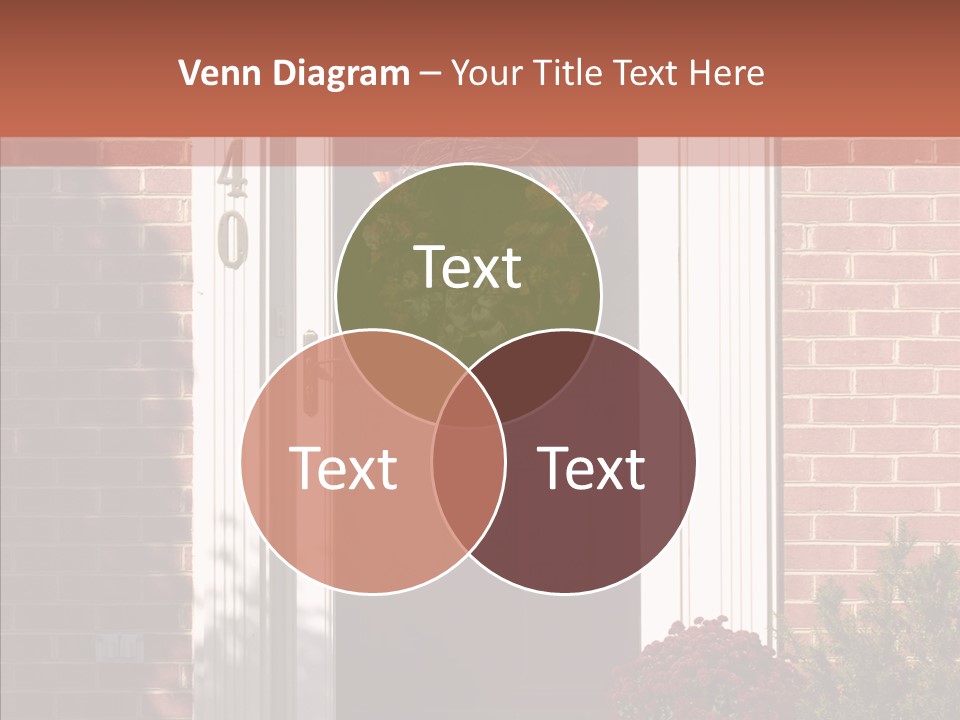 Grandmother Holding Hands Two PowerPoint Template