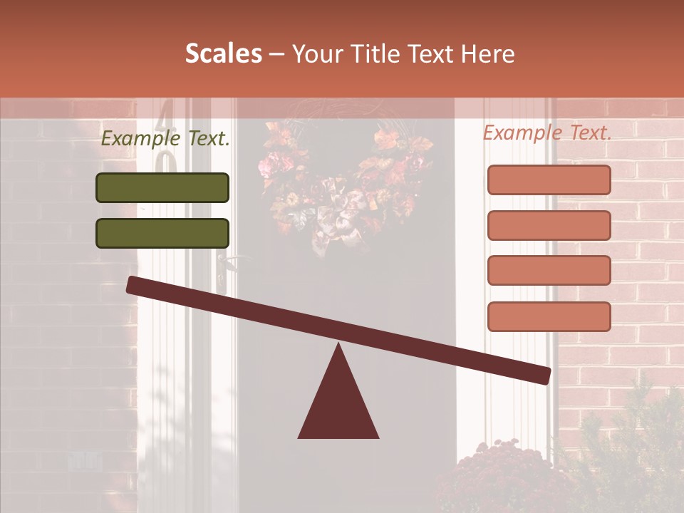 Grandmother Holding Hands Two PowerPoint Template