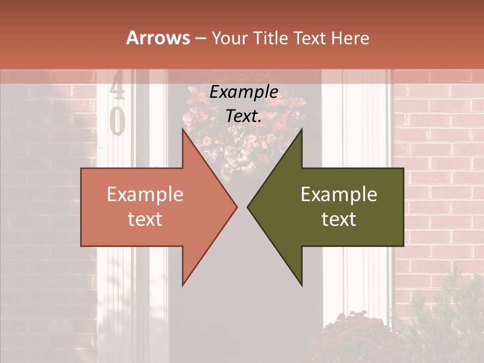 Grandmother Holding Hands Two PowerPoint Template