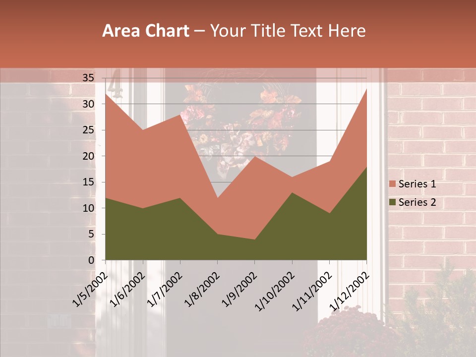 Grandmother Holding Hands Two PowerPoint Template