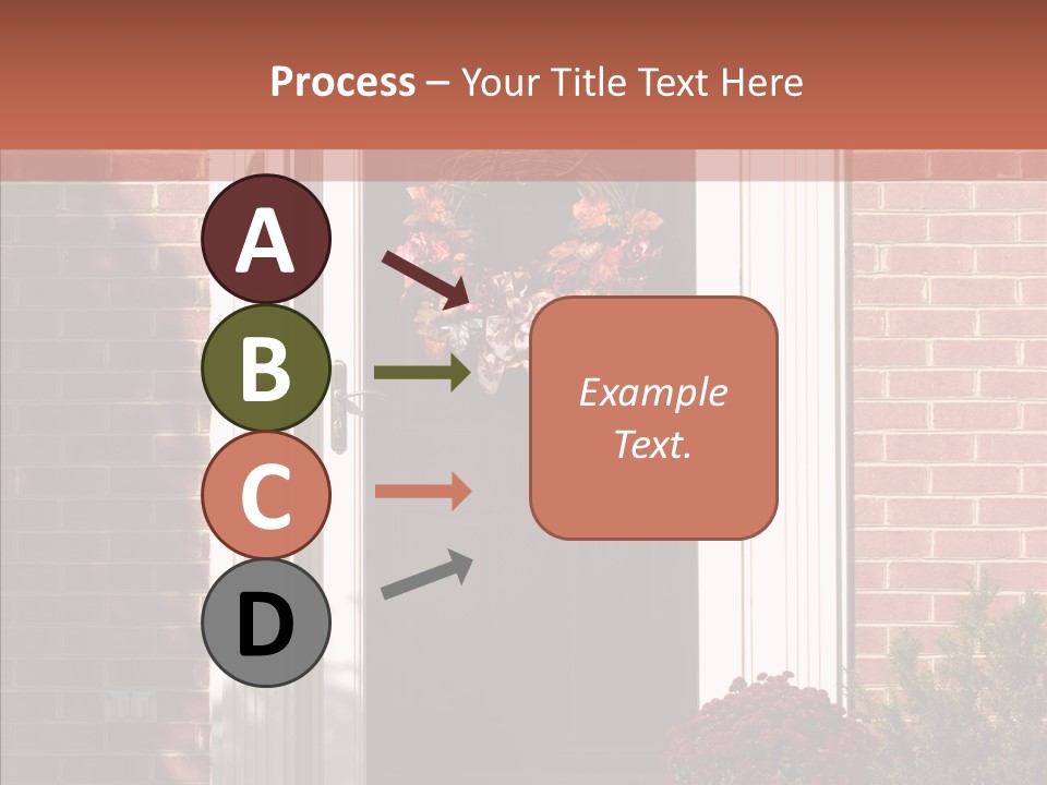 Grandmother Holding Hands Two PowerPoint Template