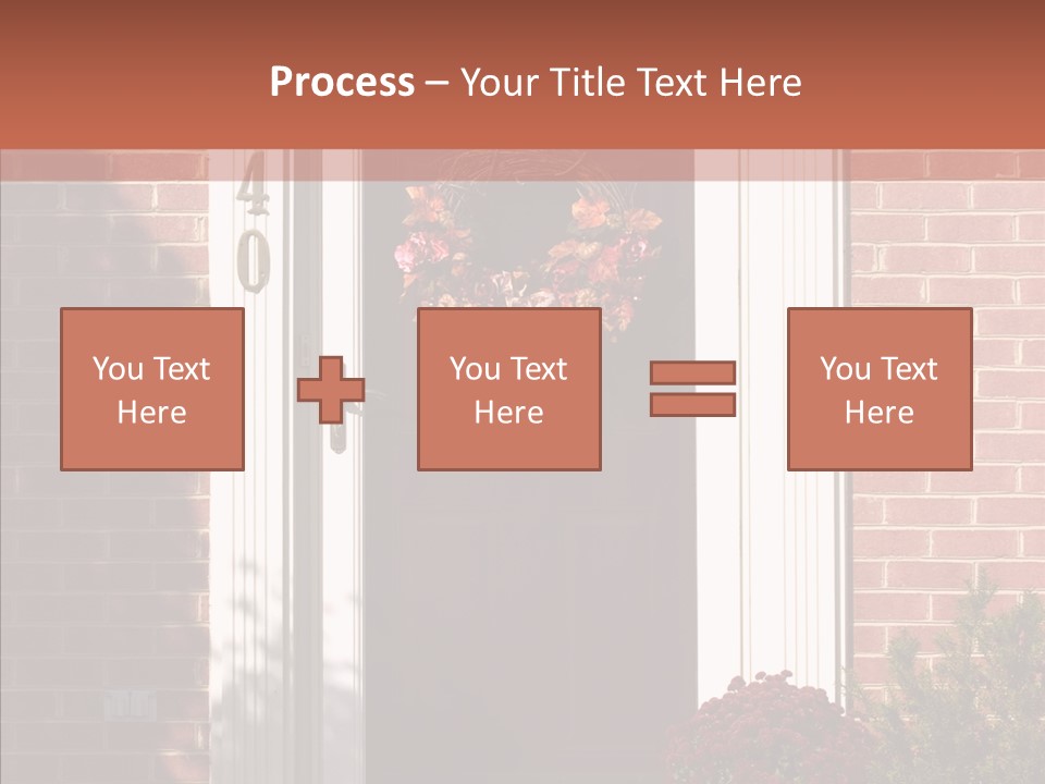 Grandmother Holding Hands Two PowerPoint Template