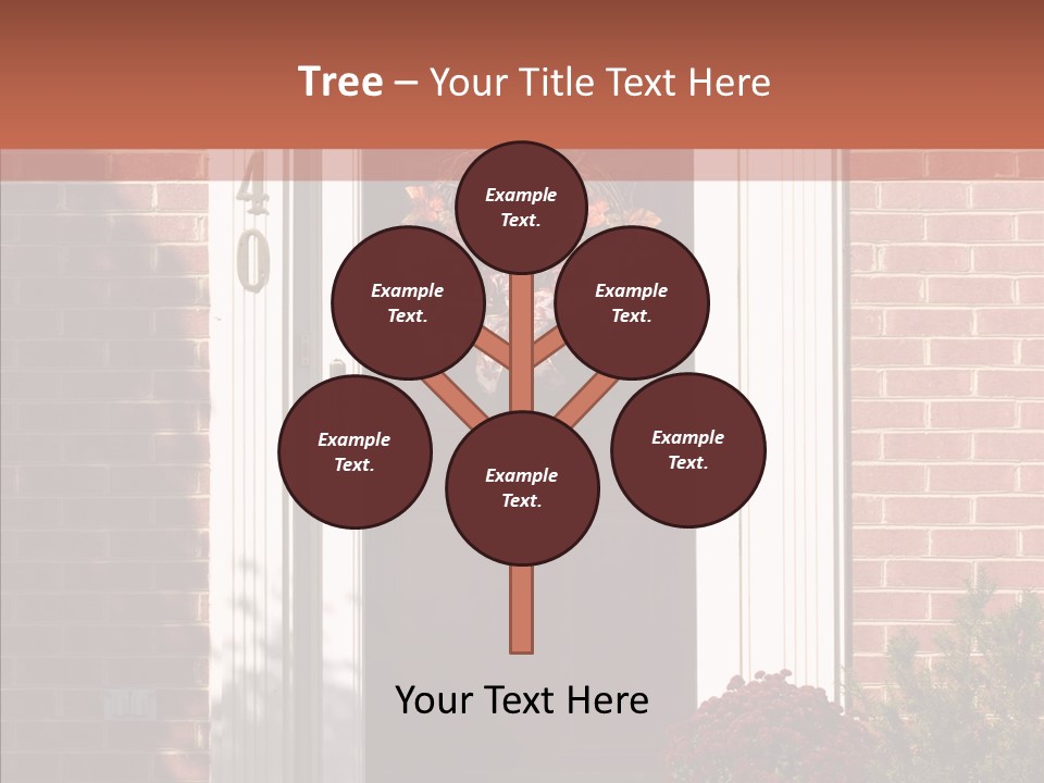 Grandmother Holding Hands Two PowerPoint Template