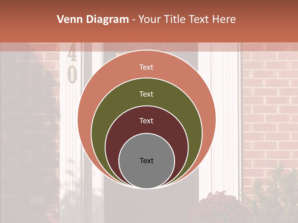Grandmother Holding Hands Two PowerPoint Template