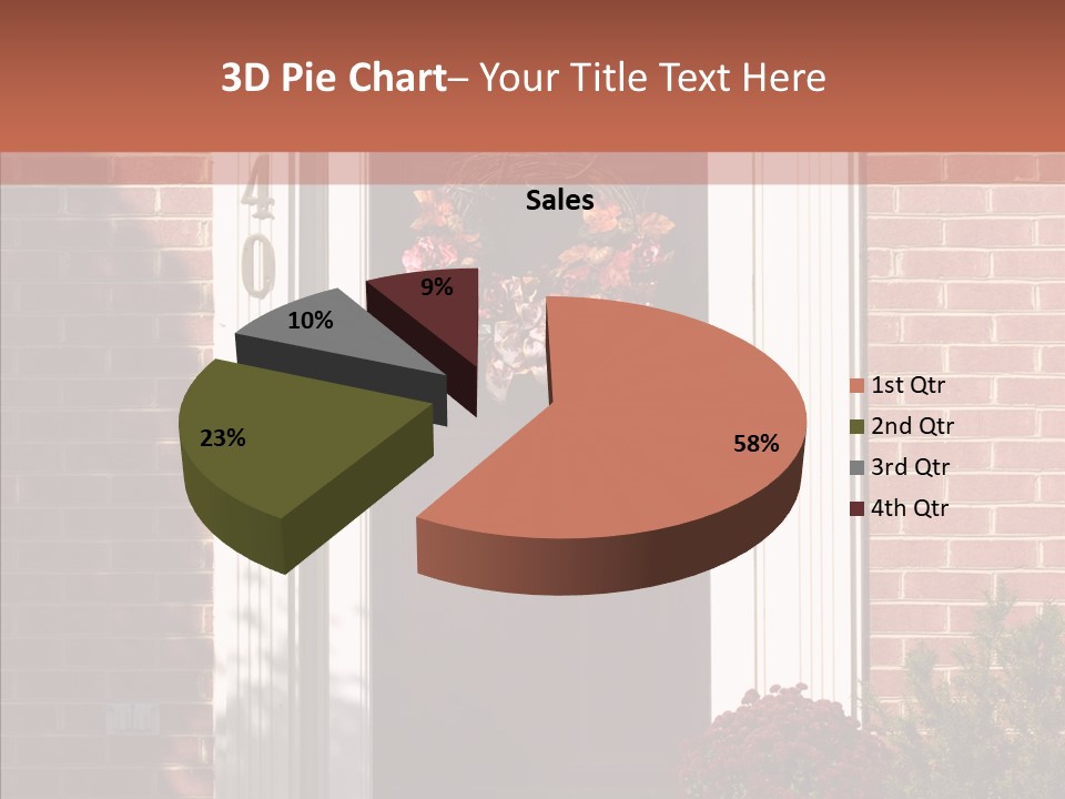 Grandmother Holding Hands Two PowerPoint Template