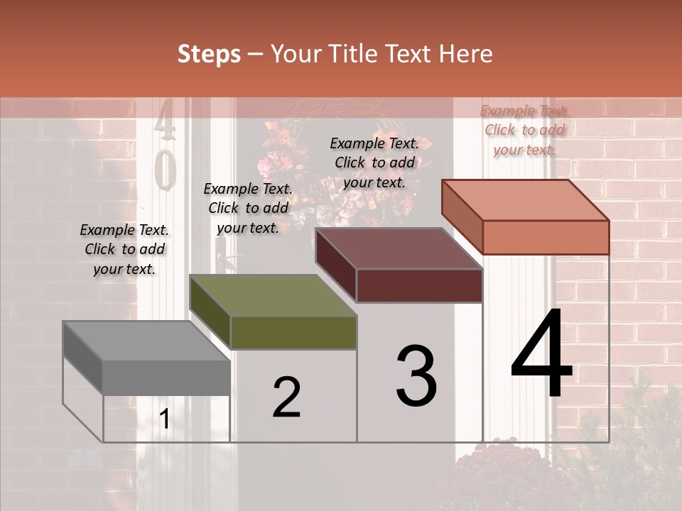 Grandmother Holding Hands Two PowerPoint Template