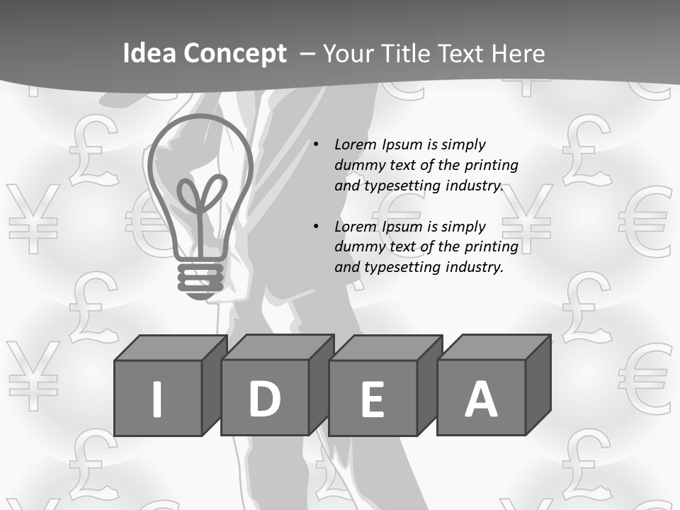 Female Grandmother Women PowerPoint Template