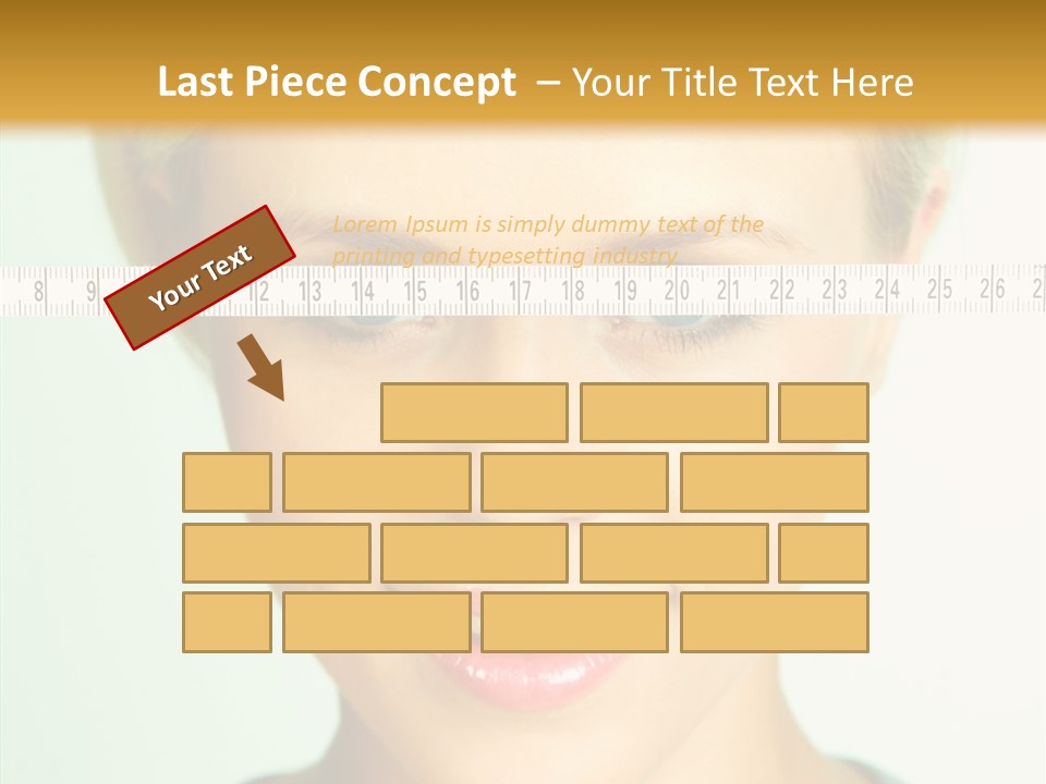 Touching Human Hold PowerPoint Template