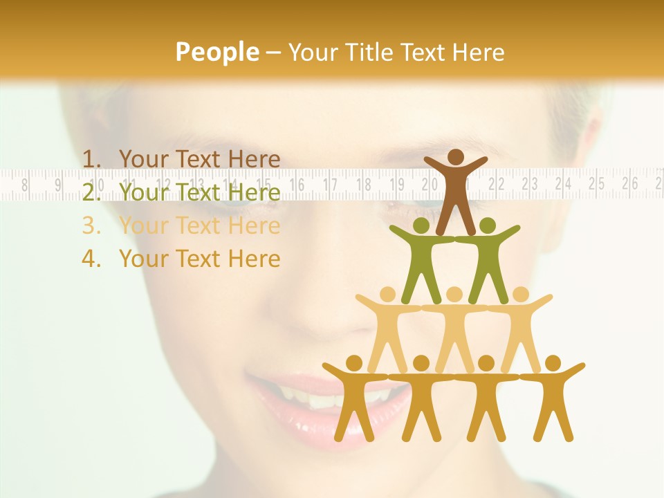 Touching Human Hold PowerPoint Template