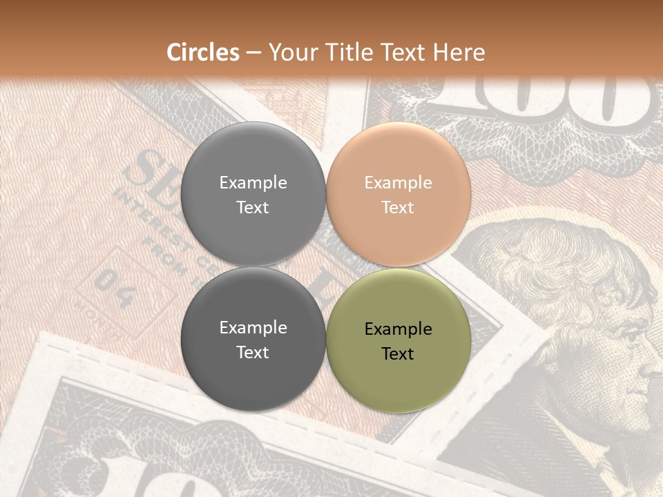 Togetherness Closeup Women PowerPoint Template