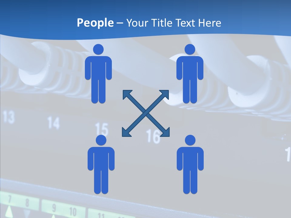 Helping Hand Grandmother Holding Hands PowerPoint Template