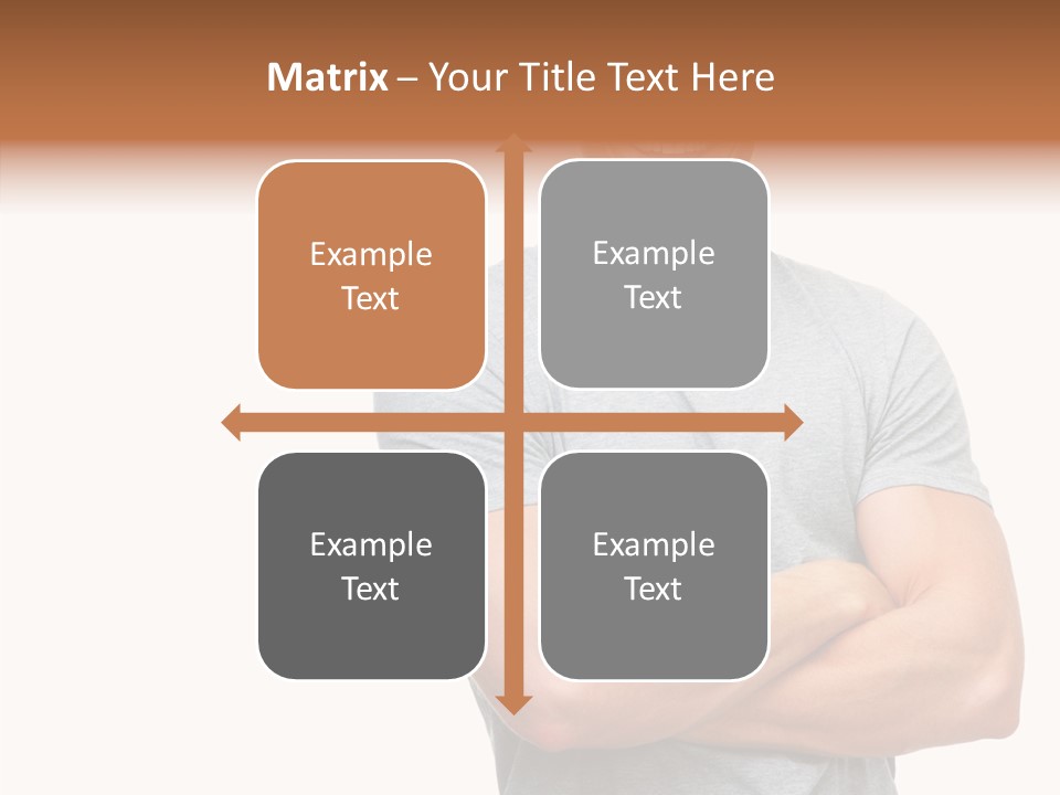 Grandmother Old Holding Hands PowerPoint Template