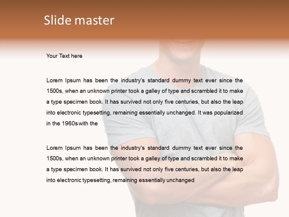 Grandmother Old Holding Hands PowerPoint Template