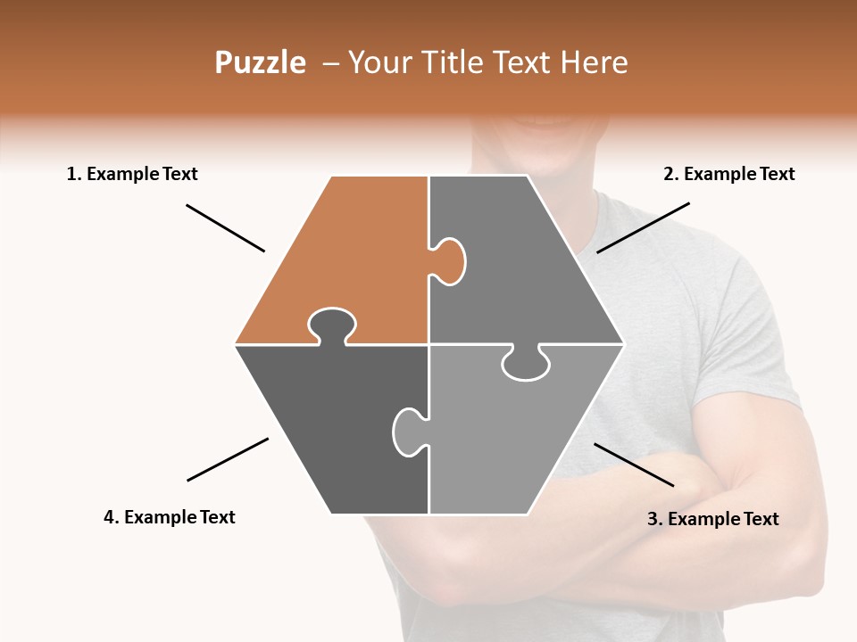 Grandmother Old Holding Hands PowerPoint Template