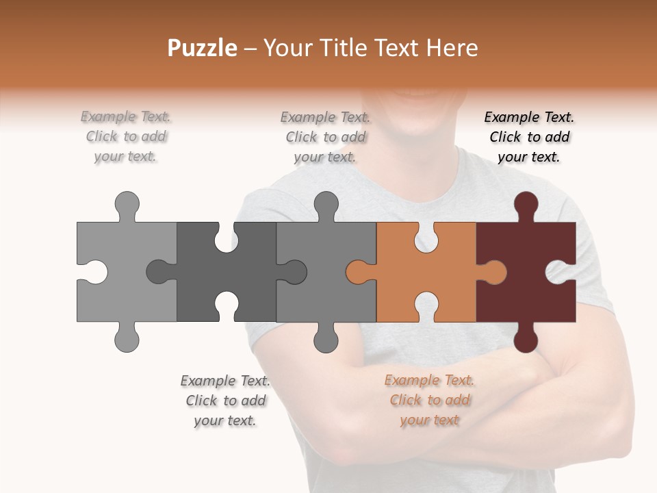 Grandmother Old Holding Hands PowerPoint Template