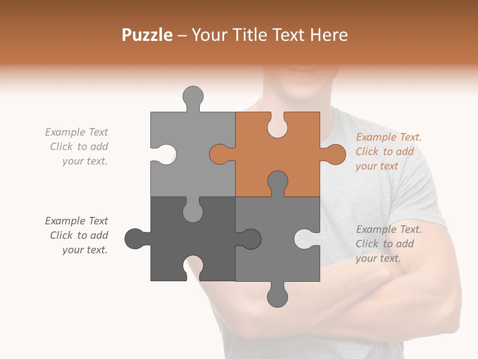 Grandmother Old Holding Hands PowerPoint Template