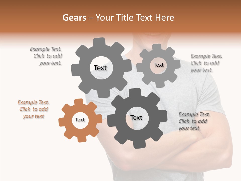 Grandmother Old Holding Hands PowerPoint Template