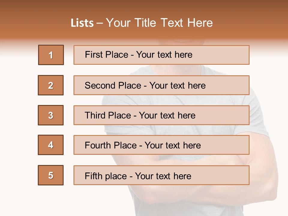 Grandmother Old Holding Hands PowerPoint Template