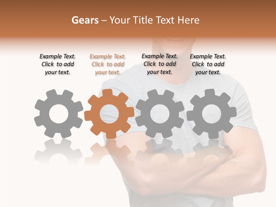 Grandmother Old Holding Hands PowerPoint Template