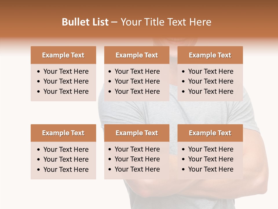 Grandmother Old Holding Hands PowerPoint Template