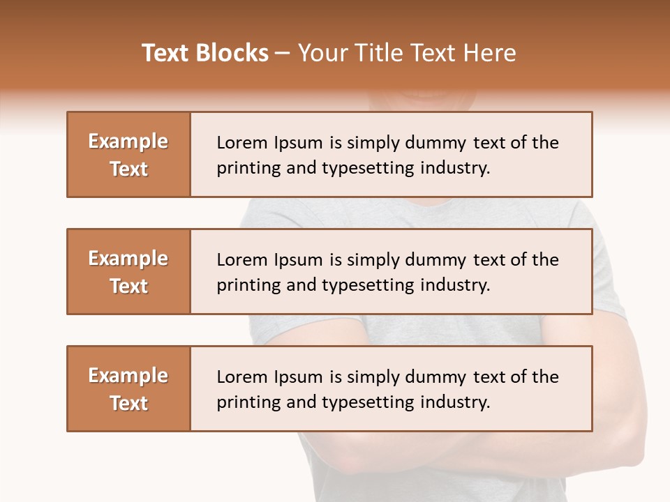Grandmother Old Holding Hands PowerPoint Template